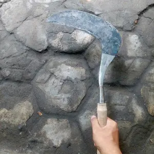 Sabit rumput sedang super cap m cholik baja isen roda gila ukuran sedang