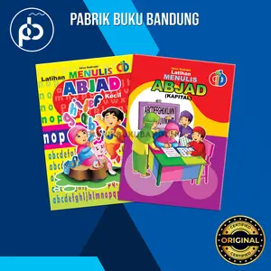 Latihan Menulis Abjad Kecil / Kapital | Penerbit Cahaya Ilmu Bandung