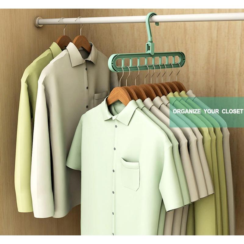 Magic Hanger 9 in 1 Gantungan Baju Lemari Pakaian Wonder Hanger Instan 3