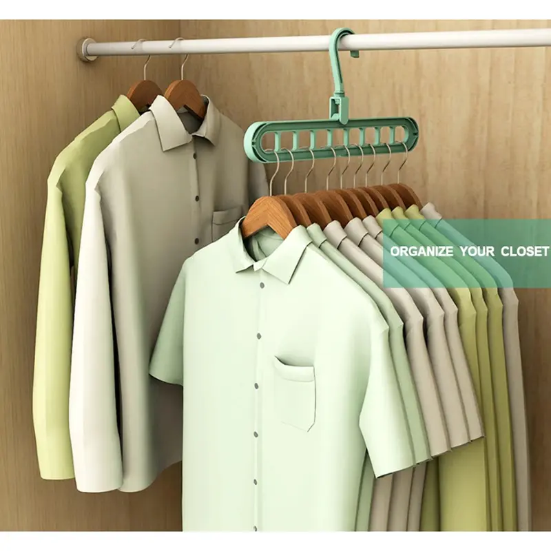 Magic Hanger 9 in 1 Gantungan Baju Lemari Pakaian Wonder Hanger Instan 3