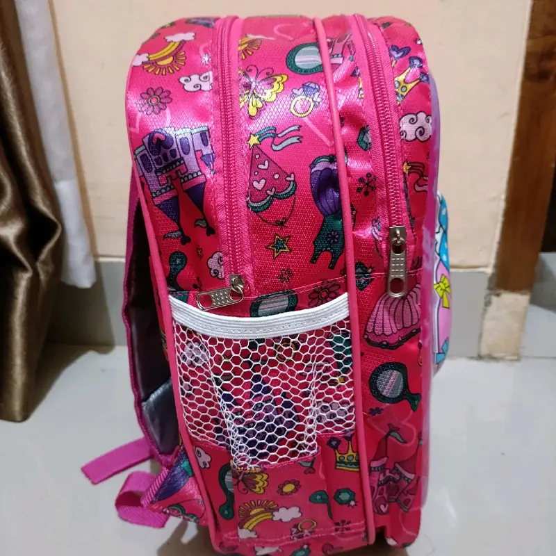 Tas Sekolah TK karakter LED 3D Anak perempuan 2