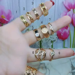 Cincin Wanita Terbaru dengan Desain Modern - Rings no 6 pilih varian chat admin Elegan