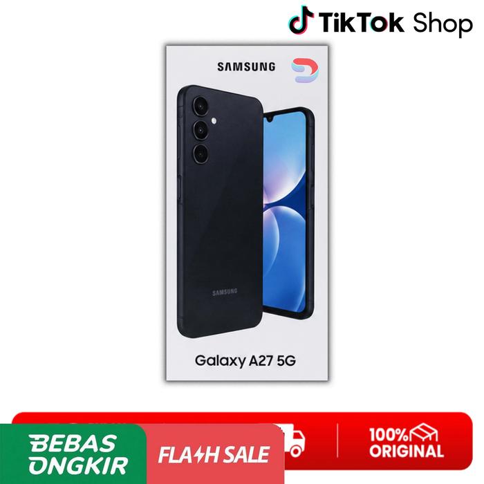 Gambar Digitalisme x Promo Samsung Galaxy A27 5G 8/256GB Garansi Resmi Indonesia Original - A27 5G 8/256GB Black dari Digitalisme Store Kota Administrasi Jakarta Pusat Tokopedia