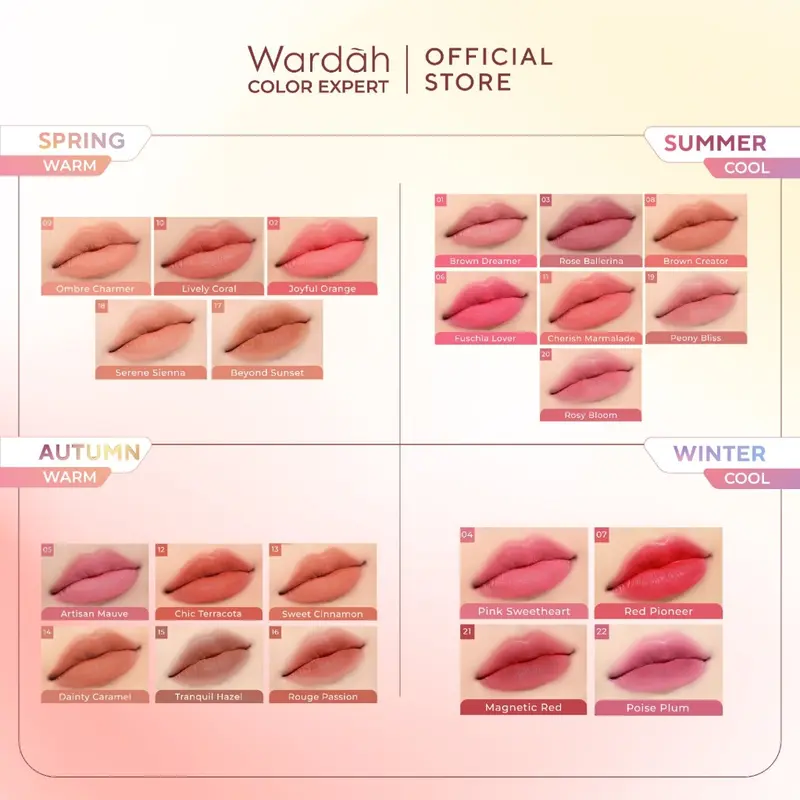 WARDAH COLORFIT VELVET MATTE LIP MOUSSE - Lip Cream Tahan Lama Tahan Air - Hasil Matte Tidak Lengket 4