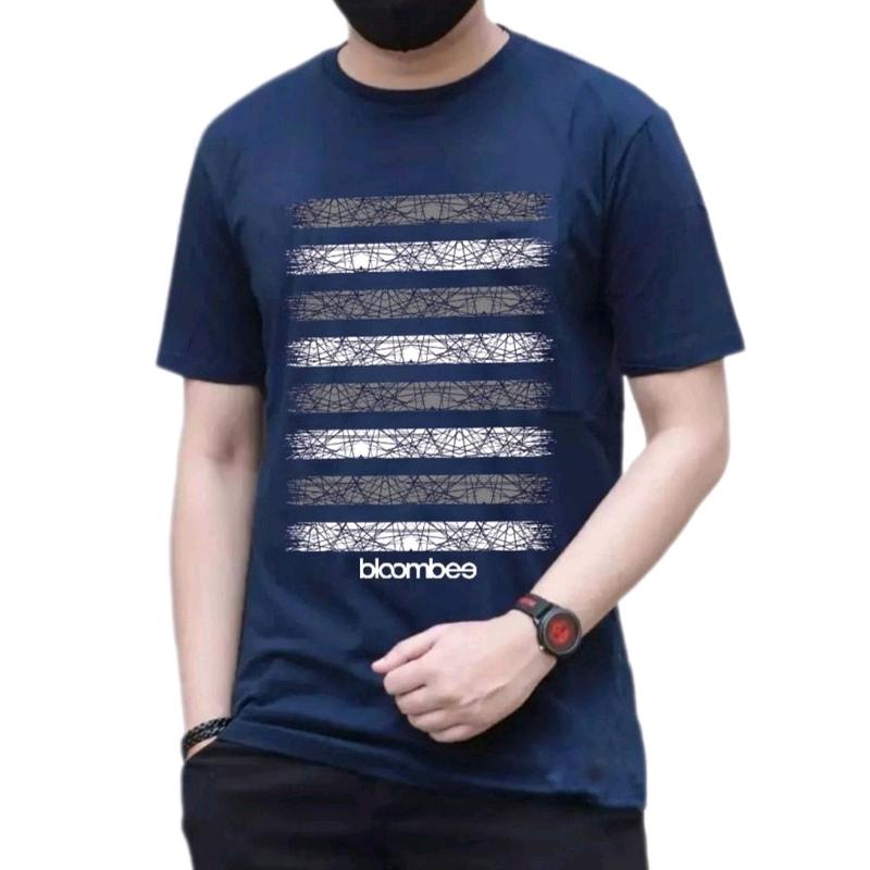 Promo 100 Ribu Dapat 8 Kaos Pria Distro dewasa Keren Lengan Pendek Pria Semi Katun Beli Lokal 1