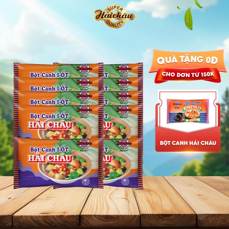 Bột Canh 190g Hải Châu Giúp Bổ Sung I-ốt Cần Thiết Cho Cơ Thể