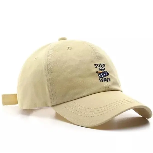 (COD) Topi Surf Wave / Topi Baseball Bordir Surf Wave Ring Besi Unisex Remaja Dewasa 6