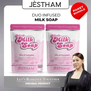 Jestham Duo Infused Milk Soap