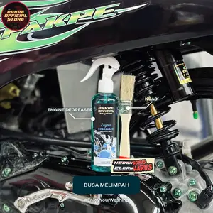 ENGINE DEGREASER BY PAKPEOFFICIAL PEMBERSIH KERAK MESIN CRANKCASE BLOK MESIN Car vario cincau cairan pembersih permukaan Kendaraan