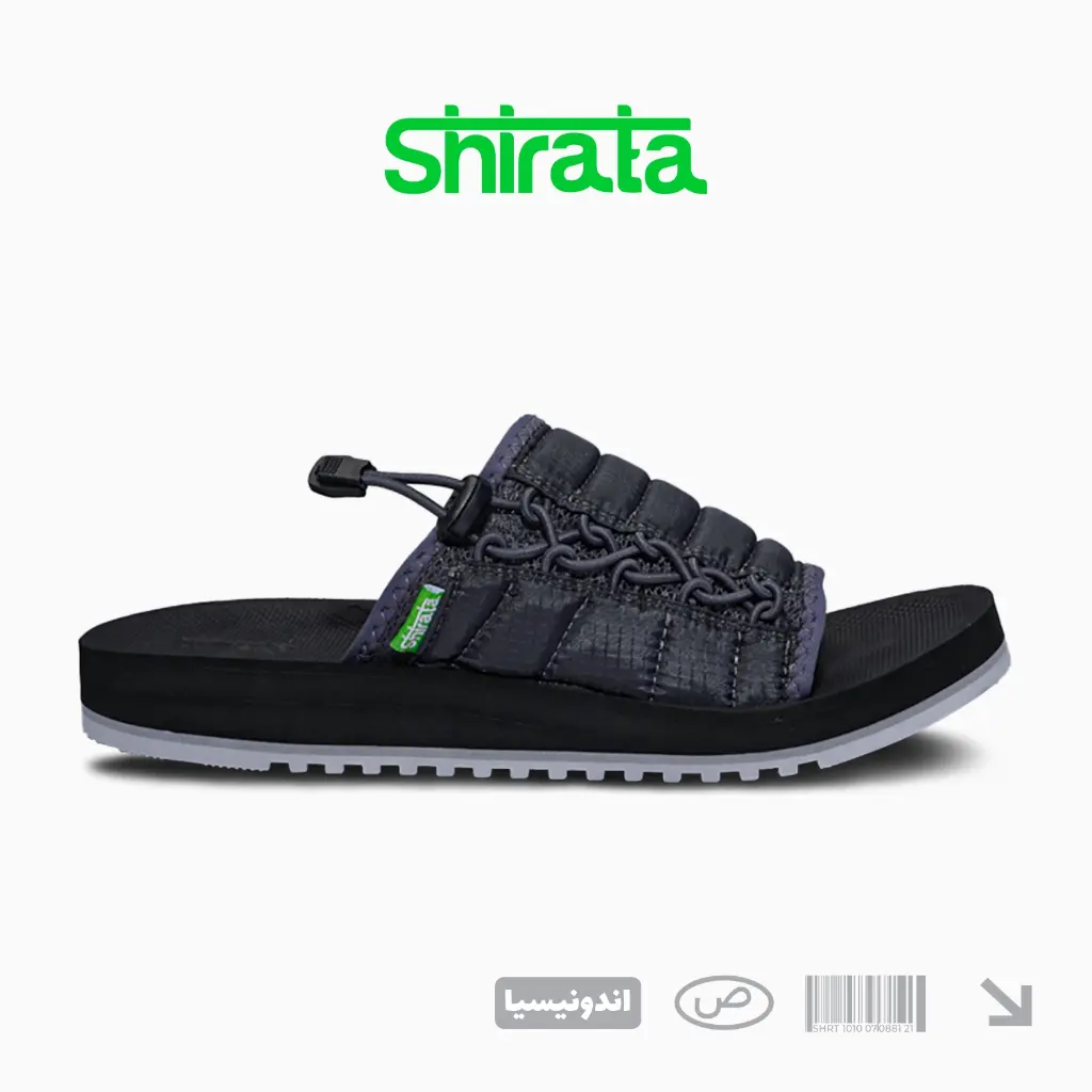 Shirata Iram Grey - Sandal Slop Pria Dewasa