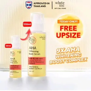 WHITEINC AHA Body Serum To whitening & Moisturising serum pencerah