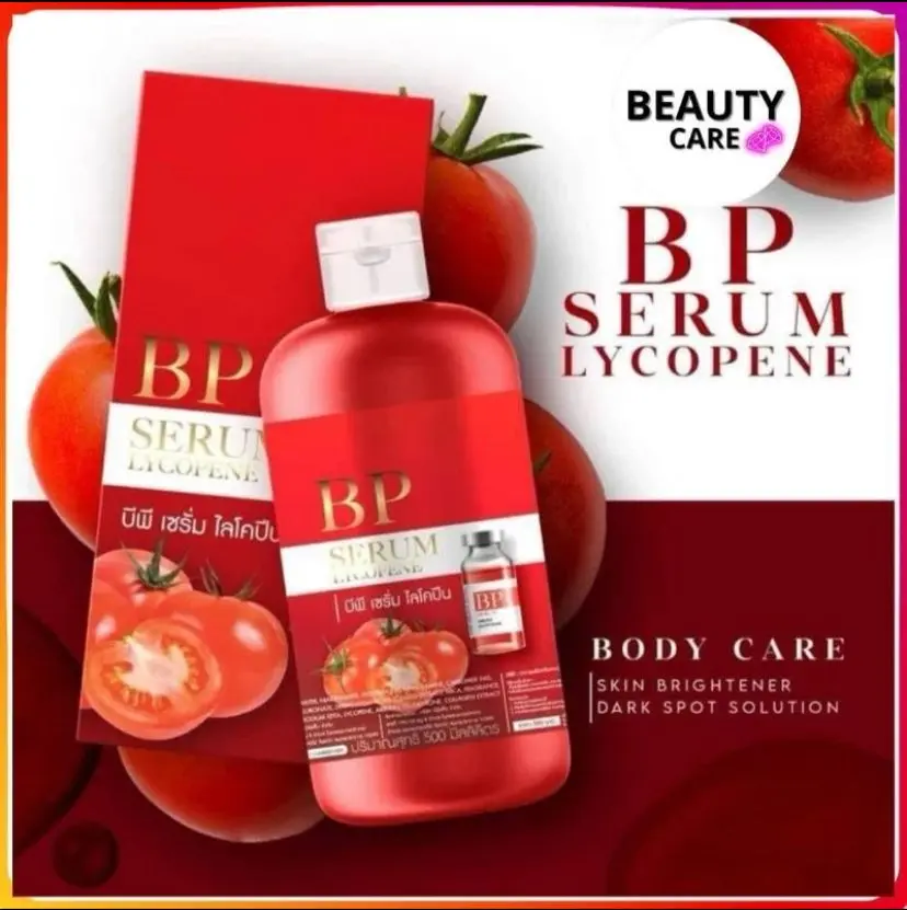 BP SERUM THAILAND LYCOPENE - BODY SERUM ARBUTIN GLUTATHIONE 500ML ORIGINAL THAILAND Lotion Memutihkan Tangan Leher Kaki Kusam