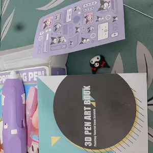 3D Pen 3D Printer Mainan Edukasi Anak Pena 3D Printing Hadiah Liburan Anak Pena Gambar 3D Kerajinan Tangan Melatih Pena 3D