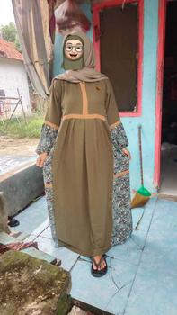 Product Review of VANVEN - Kaila Dress Gamis 2025 Model Baru Elegan Simple Baju Gamis Lebaran 2025 Idul Fitri Remaja Aesthetic Airflow Crinkle from L**i 2