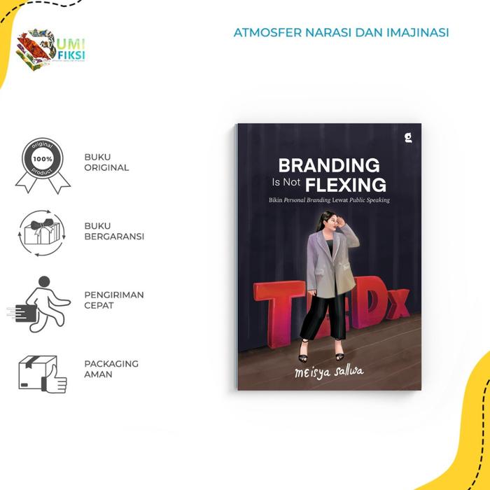 Gambar Ready Buku Branding Is Not Flexing - Meisya Sallwa - Bumi Fiksi dari BumifiksiJakarta_NEW Kota Administrasi Jakarta Selatan Tokopedia