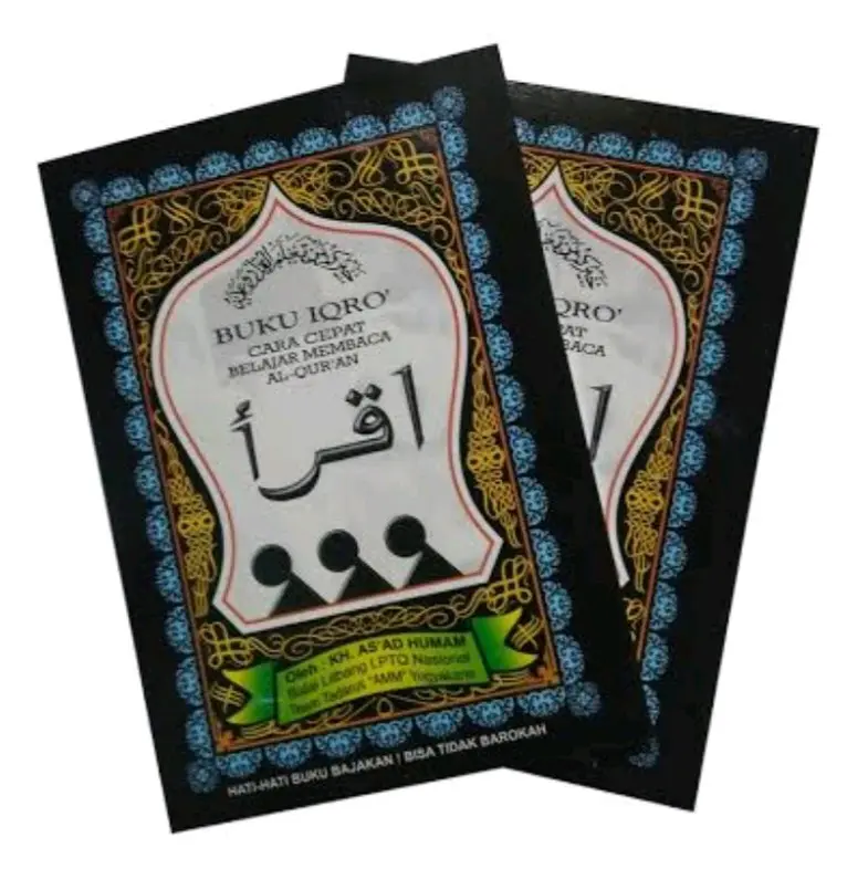 Buku Iqro ukuran besar dan kecil harga 1 pcs - Qu'ran Alquran Quran