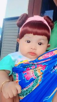 Product Review of BANDANA KAIN PONI ANAK/BAYI 0 SAMPAI 2 TAHUN from J**🥰 0
