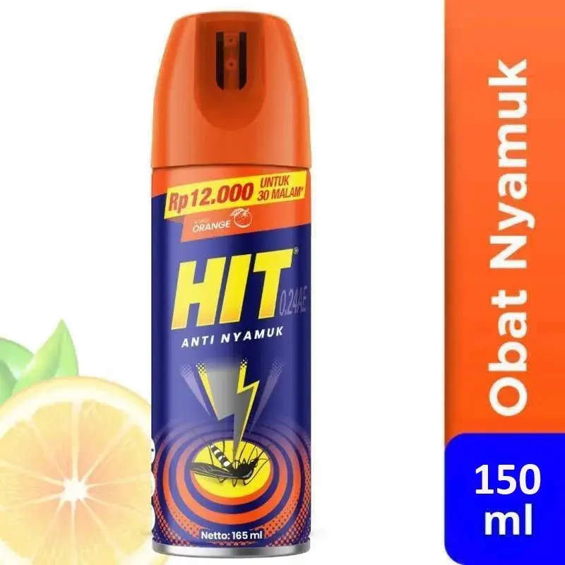 HIT Obat Nyamuk Semprot Mini 150ml - Spray Anti Serangga / Kecoa 2