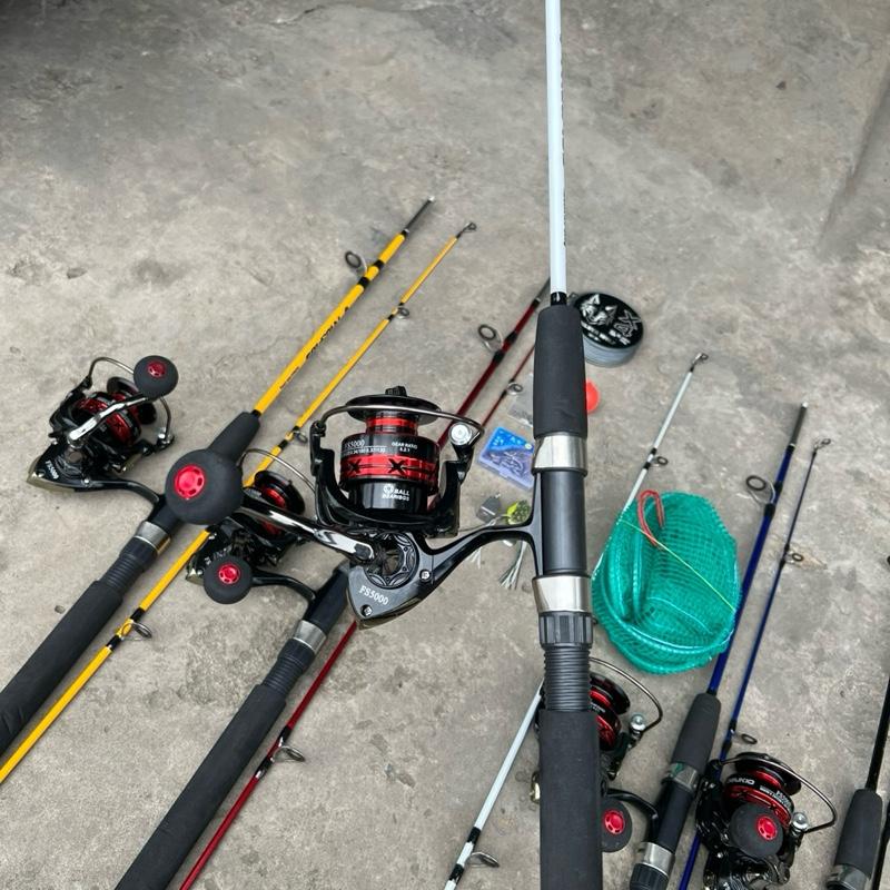  Combo 138. Combo cần câu mini đa năng tiện lợi câu sông bè ngâm lanxe hoặc lure     giá có thể thay đổi khi hết khuyến mãi  