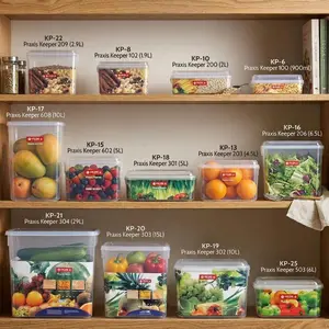 LION STAR PRAXIS 100 (900ML) TEMPAT MAKAN SEALWARE BENING PLASTIK PENYIMPANAN MAKANAN FOODGRADE MURAH ORI PENYIMPANAN BUAH FOOD STORAGE