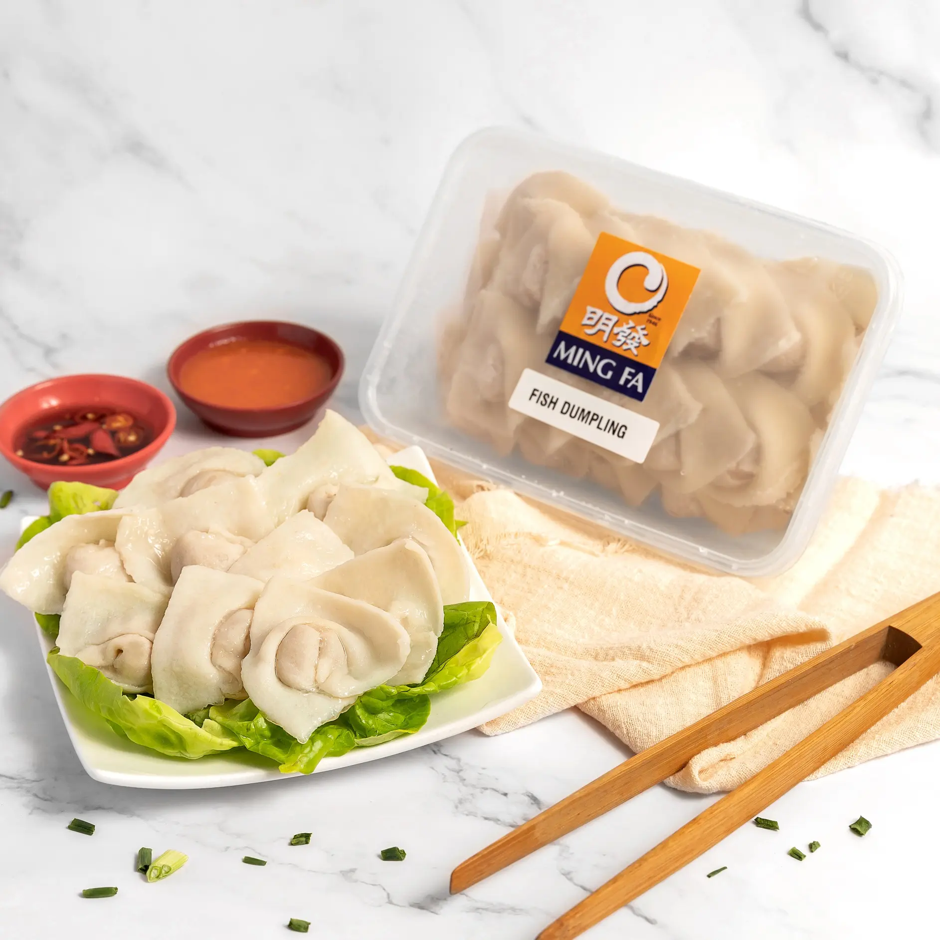 Ming Fa Handmade Fish Dumpling (25pcs) - Frozen