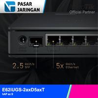 Jual MiKrotik E62iUGS-2axD5axT hAP ax S Wifi6 RouterOS v7 2.5G SFP Port ...