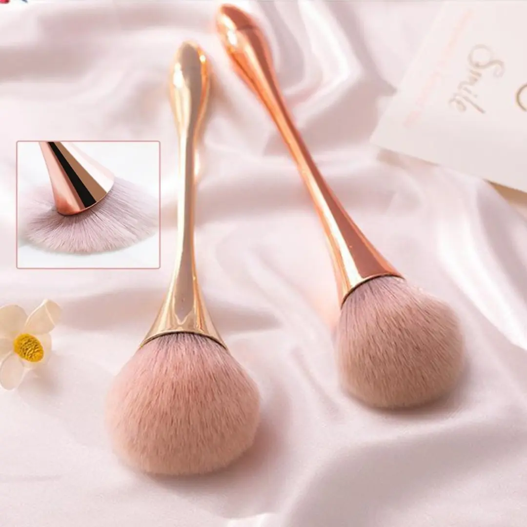 Single Brush : Makeup utk Bedak Tabur || Foundation Kuas Make Up Korean Makeup Brush Foundation Tools 1412 Elegant