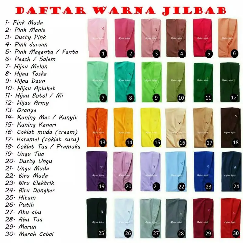 Hijab Sekolah Anak SD Size M 3
