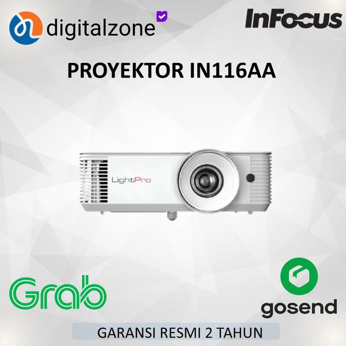 Gambar PROJECTOR INFOCUS IN116AA XGA 3600 LUMENS WHITE dari DIGITAL ZONE_NEW Kota Administrasi Jakarta Pusat Tokopedia