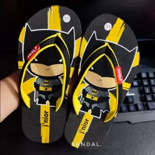 Sandal Jepit Anak Laki Laki THE Batmann Sendal Japit Karakter lucu Spon 1