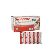 Gambar SANGOBION 1 STRIP 10 TABLET dari Apt Mutiara Angsana Mustika Kota Bekasi 4 Tokopedia