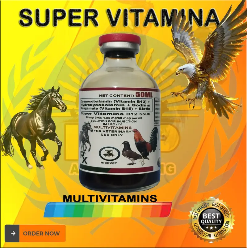 vitamin b12 injection how long to work Amazon.com : Super B12 5500 Con Hierro L -Carnitina Booster for Rooster main image 1