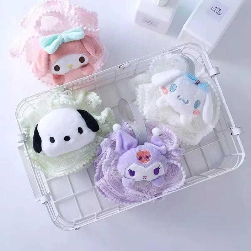 Spons Mandi Motif Lucu Boneka / Busa Mandi Karakter Lucu 1