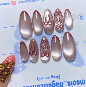 Press on nails French red viral
