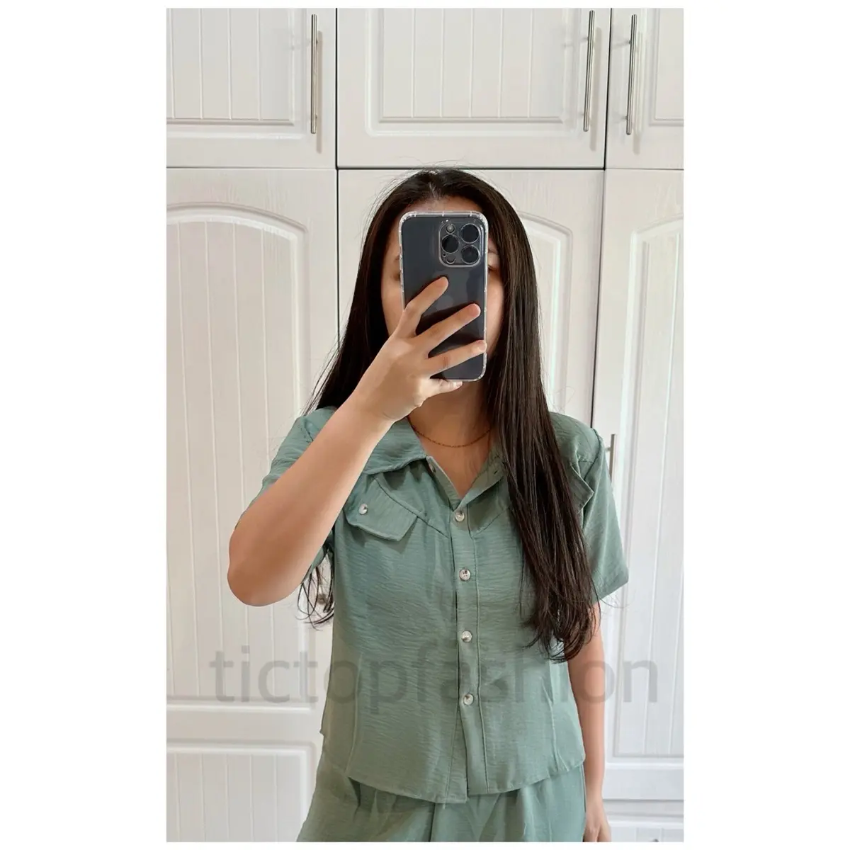 ATASAN FELLY CRINCKLE - KEMEJA BUSUI - tictopfashion