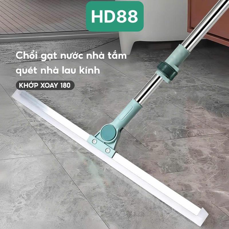 Chổi gạt nước sàn nhà tắm cỡ lớn, Chổi quét nhà gạt nước và lau kính đầu…