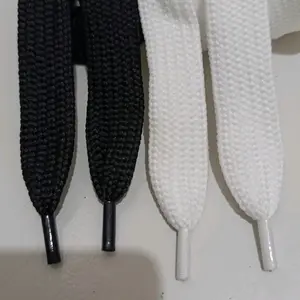 Tali sepatu gendut lebar 2 cm tali sepatu gemuk ujung mika