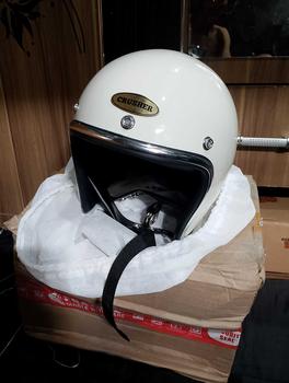 Product Review of Helm Custom Slimhead TX 500 White Glossy Kualitas Terbaik from l**n 0