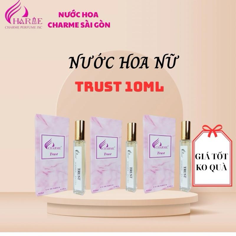 Combo 3 Chai Nước Hoa Nữ Charme Trust 10ml - Ngọt Ngào-Quyến Rũ