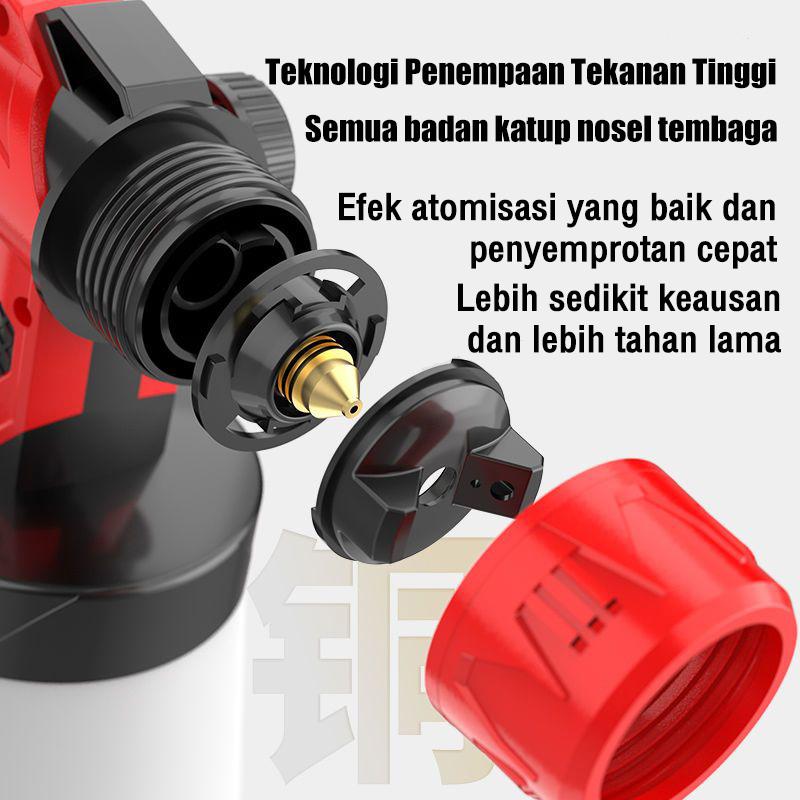 REAIM Re1500ML Electric Spray \ 450Watt, Mesin Cat Semprot Elektrik, Alat Semprotan Cat Listrik untuk Penggunaan Rumah Tangga Kecil, Atomisasi Tinggi, Tidak Bisa Digunakan untuk Minyak, Semprotan Cat Ryu yang Efisien dan Praktis REAIM Re1500ML Electric Spray \ 450Watt, Mesin Cat Semprot Elektrik, Alat Semprotan Cat Listrik untuk Penggunaan Rumah Tangga Kecil, Atomisasi Tinggi, Tidak Bisa Digunakan untuk Minyak, Semprotan Cat Ryu yang Efisien dan Praktis