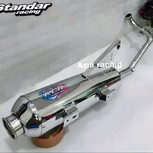 Knalpot STDR AZM racing Moncong Kenochi/kinochi,  Bass Adem, BEAT, SCOOPY, XEON, GENIO, NEX, VARIO, PCX, NMAX, AEROX , All Motor Matic