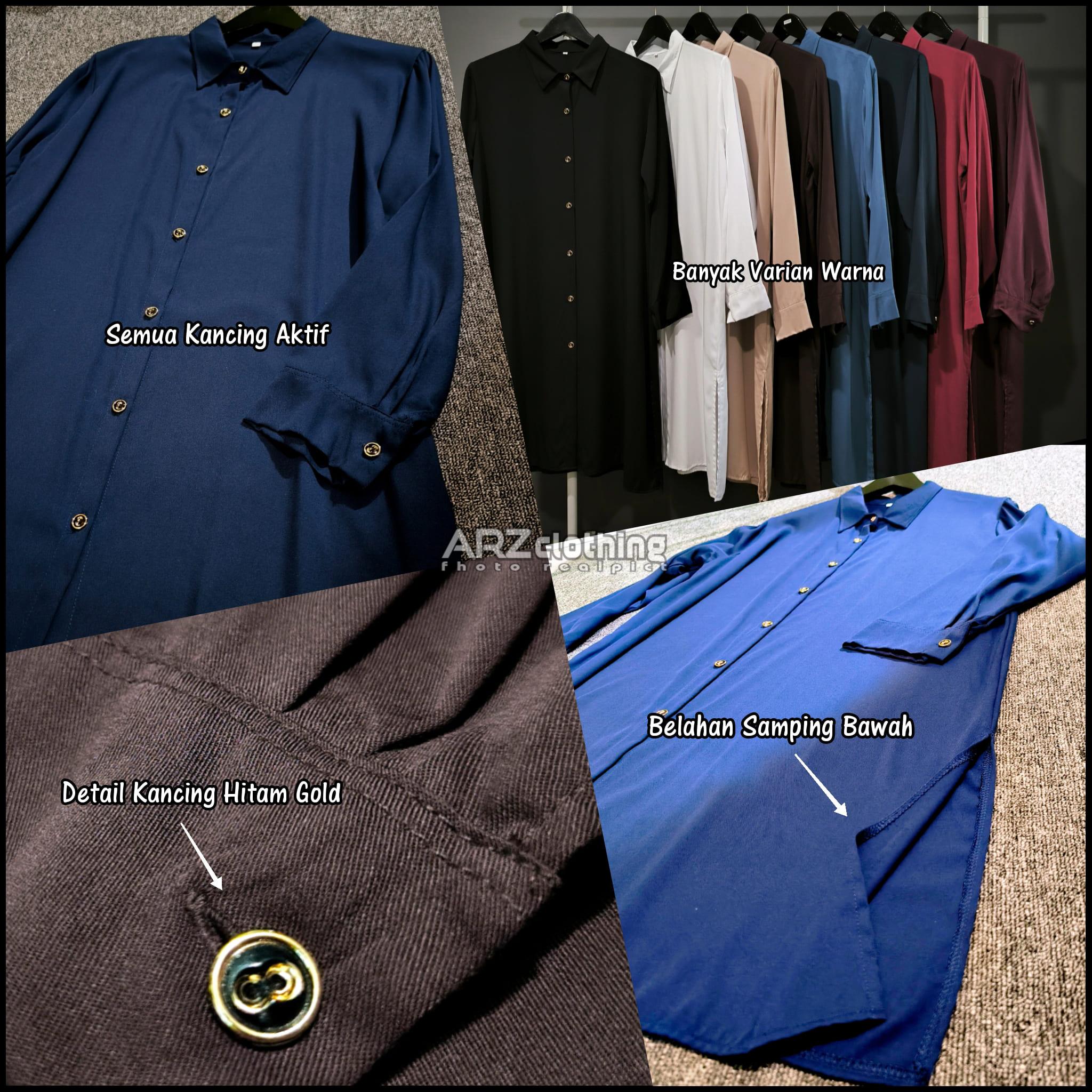 Neyla Long Tunik Model Kemeja Katun Rayon Twill Premium Size M L XL XXL JUMBO Atasan Wanita Terbaru Busui Friendly Bahan Nyaman dan Stylish Neyla Long Tunik Model Kemeja Katun Rayon Twill Premium Size M L XL XXL JUMBO Atasan Wanita Terbaru Busui Friendly Bahan Nyaman dan Stylish