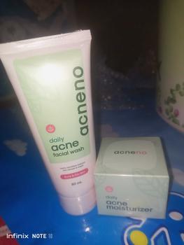 Product Review of Daily Acne Moisturizer - Acneno isi 50gr | Memperbaiki Skin Barrier Kulit | Membantu Wajah Lebih Terhidrasi Kandungan Panthenol Aman Untuk Bumil & Busui | BPOM Original from A** A**a 0