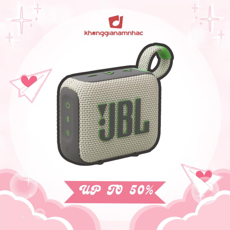 [KOC] Loa Di Động Bluetooth JBL Go 4- Nghe Nhạc, Củ Loa, Chống nước, Bass căng, Nhỏ gọn