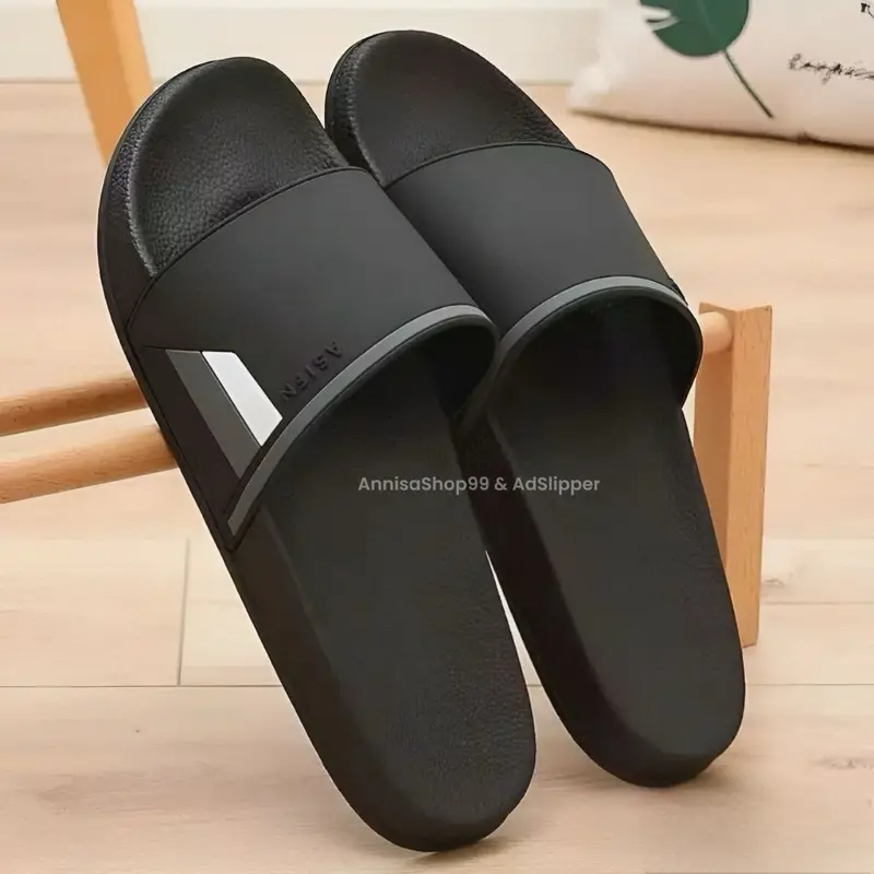 AN -  Promo Sandal Slop Slip On Distro Casual Pria Wanita Dewasa 0