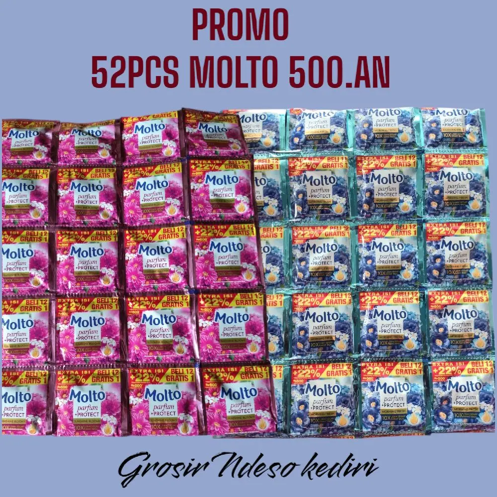 PROMO 52PCS MOLTO 11ml / 500.an