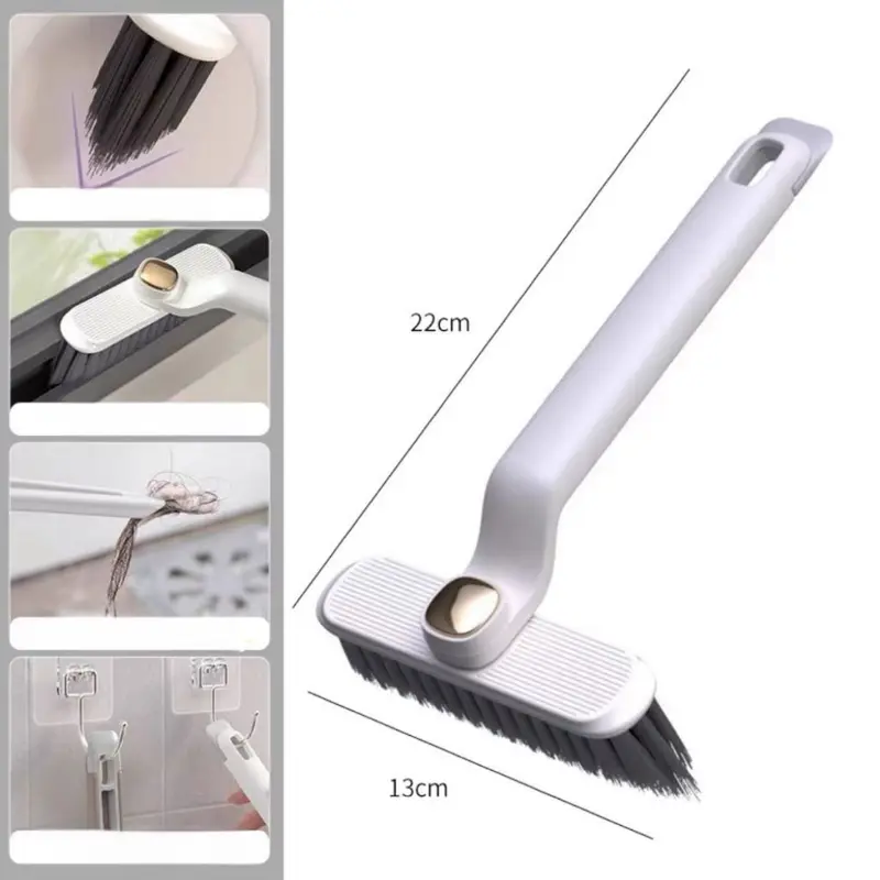 Sikat Toilet 3in1 Pembersih Westafel Dapur Kamar Mandi Bisa Berputar 360 Derajat Sikat Pembersih Dapur Jendela Toilet Serbaguna 4