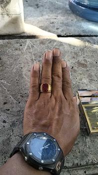 Product Review of Batu cincin delima lipan merah from y**a a** 0