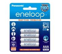 Gambar BAT Batre Batere Baterai Battery PANASONIC Eneloop AAA A3 RECHARGEABLE 800mAh Isi 4pc Original MADE IN JAPAN dari Multiplus shop Kota Administrasi Jakarta Pusat 2 Tokopedia