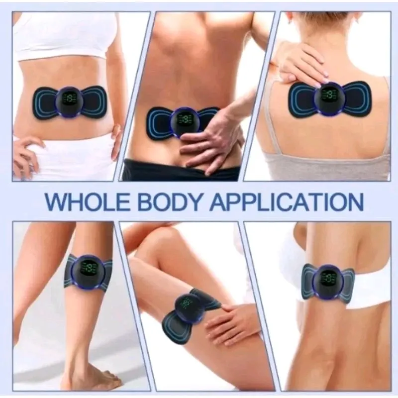 ALAT PIJIT MINI PROMO PAKET 2pcs Alat pijit mini PAD EMS MASSAGE PORTABLE pereda nyeri otot 2